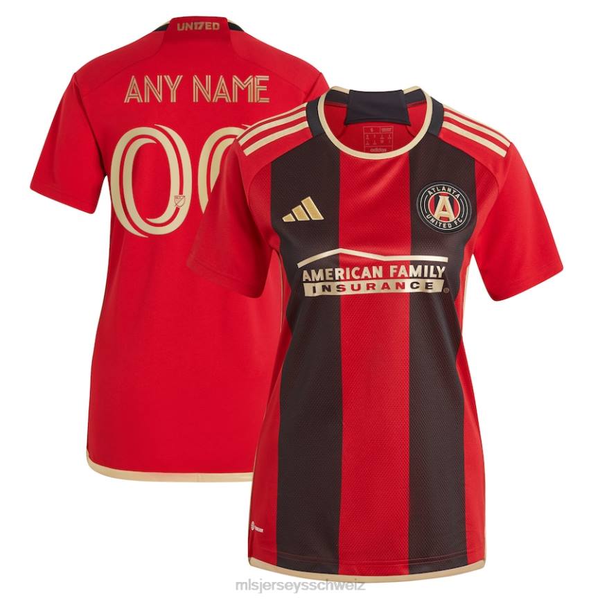 MLS Jerseys Frauen Atlanta United FC adidas schwarzes 2023 17er-Trikot, Replika-Trikot nach Maß HT0J161 Jersey