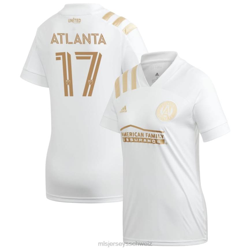 MLS Jerseys Frauen Atlanta United FC adidas weißes 2020 King's Replica-Trikot HT0J960 Jersey