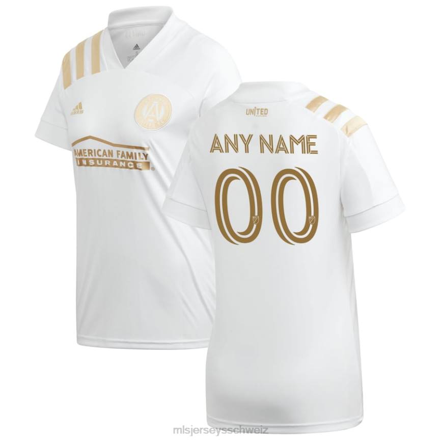MLS Jerseys Frauen Atlanta United FC adidas weißes 2020 Kings Custom Replica-Trikot HT0J1305 Jersey