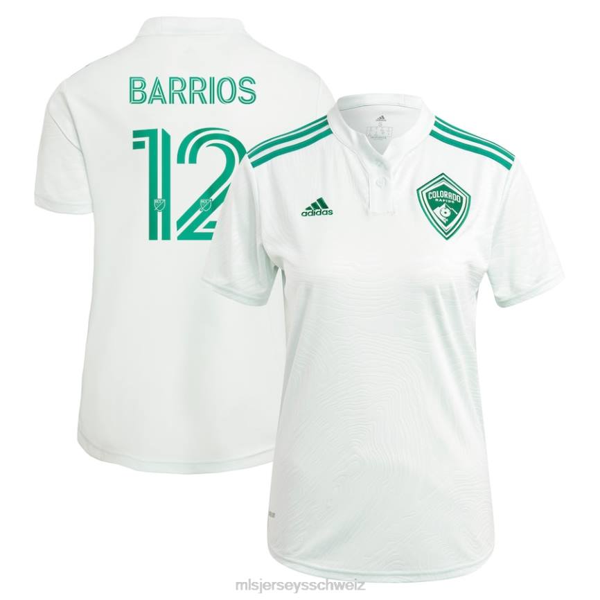 MLS Jerseys Frauen Colorado Rapids Michael Barrios adidas grünes Replika-Spielertrikot der Klasse 5 2021 HT0J1259 Jersey