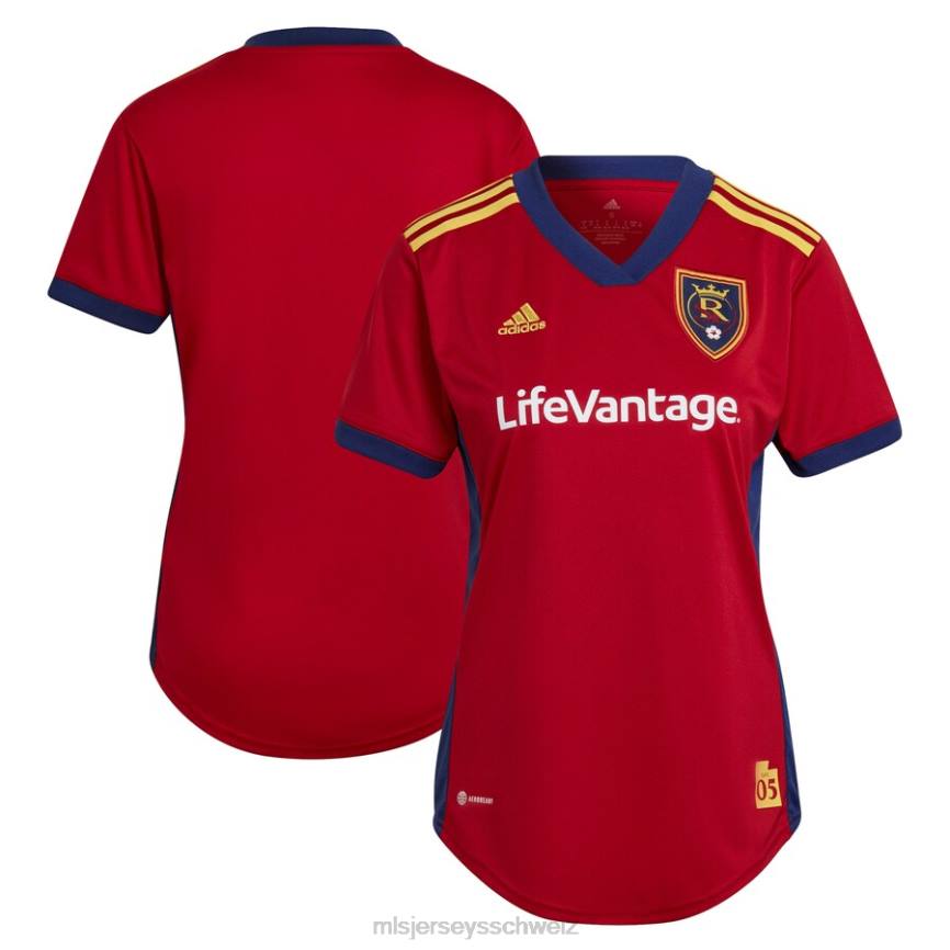 MLS Jerseys Frauen Real Salt Lake adidas Red 2022 The Believe Kit Replica Blank Jersey HT0J1331 Jersey