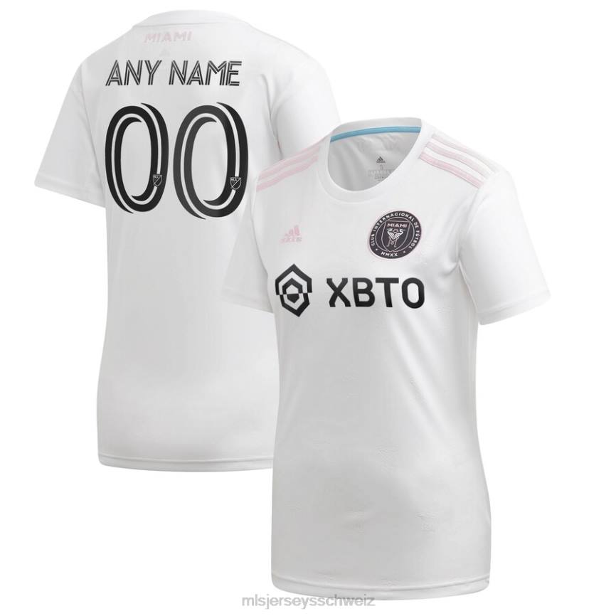 MLS Jerseys Frauen Inter Miami CF Adidas Weiß 2020 Primary Custom Replica Trikot HT0J1454 Jersey