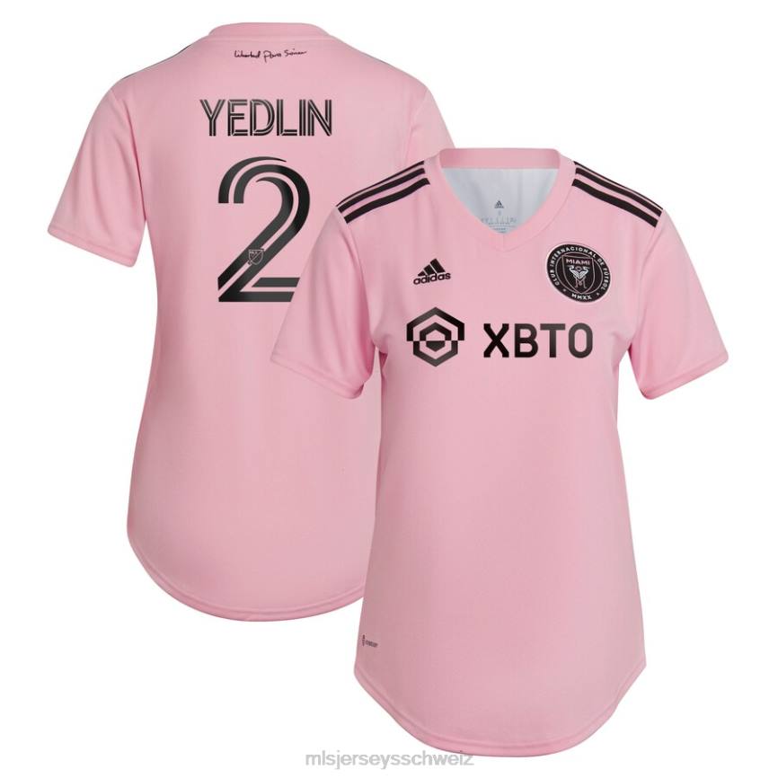 MLS Jerseys Frauen Inter Miami CF Deandre Yedlin adidas Pink 2022 The Heart Beat Kit Replika-Spielertrikot HT0J1034 Jersey