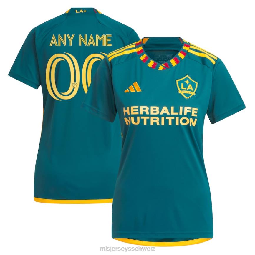 MLS Jerseys Frauen La Galaxy Adidas Green 2023 La Kit Replica Custom Trikot HT0J418 Jersey