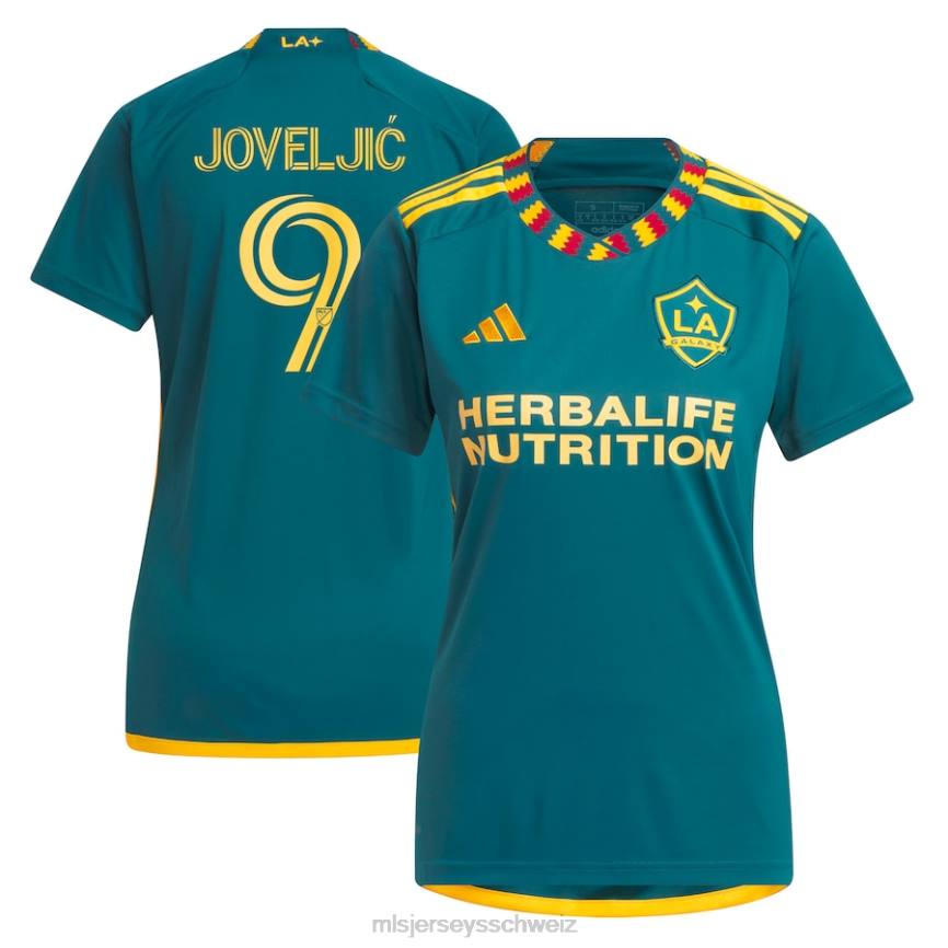 MLS Jerseys Frauen La Galaxy Dejan Joveljic Adidas Green 2023 La Kit Replika-Spielertrikot HT0J992 Jersey