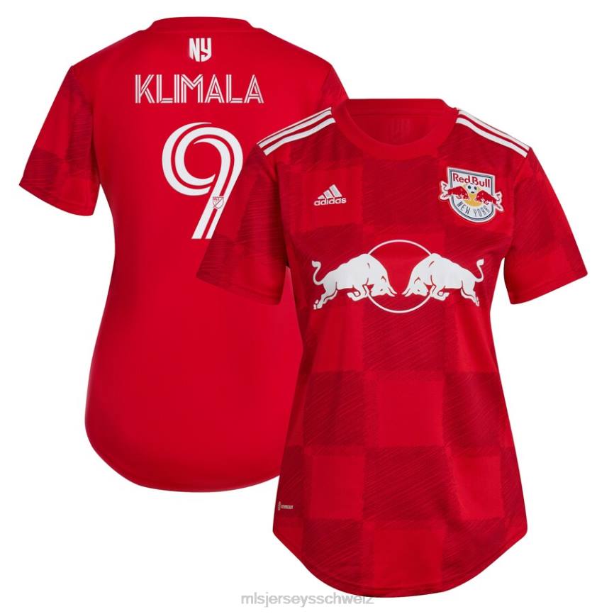 MLS Jerseys Frauen New York Red Bulls Patryk Klimala adidas Red 2022 1ritmo Replika-Spielertrikot HT0J1399 Jersey
