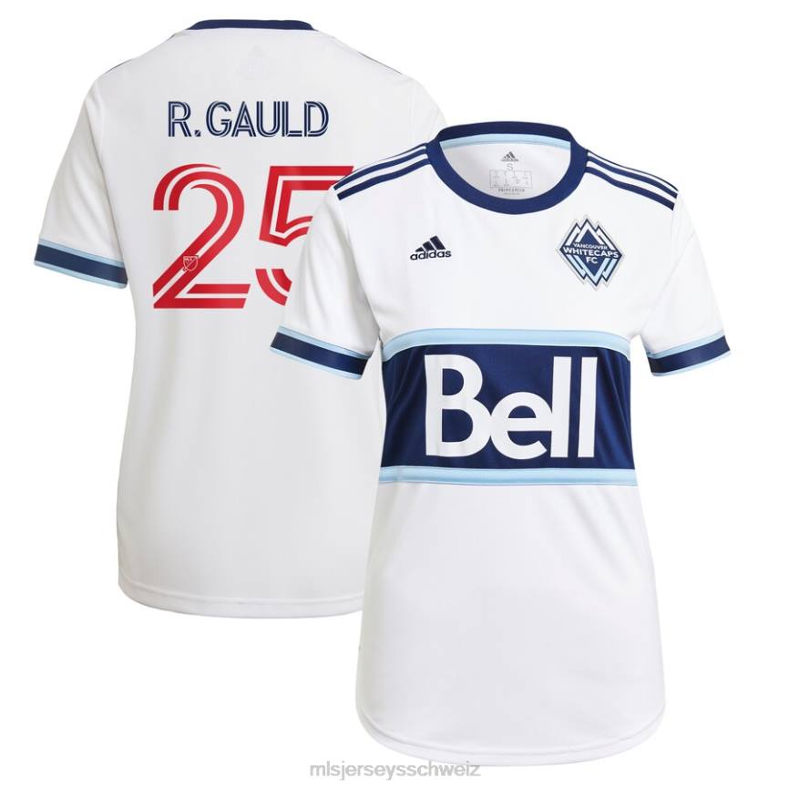 MLS Jerseys Frauen Vancouver Whitecaps FC Ryan Gauld adidas Weißes 2021 Primary Replica Spielertrikot HT0J1324 Jersey