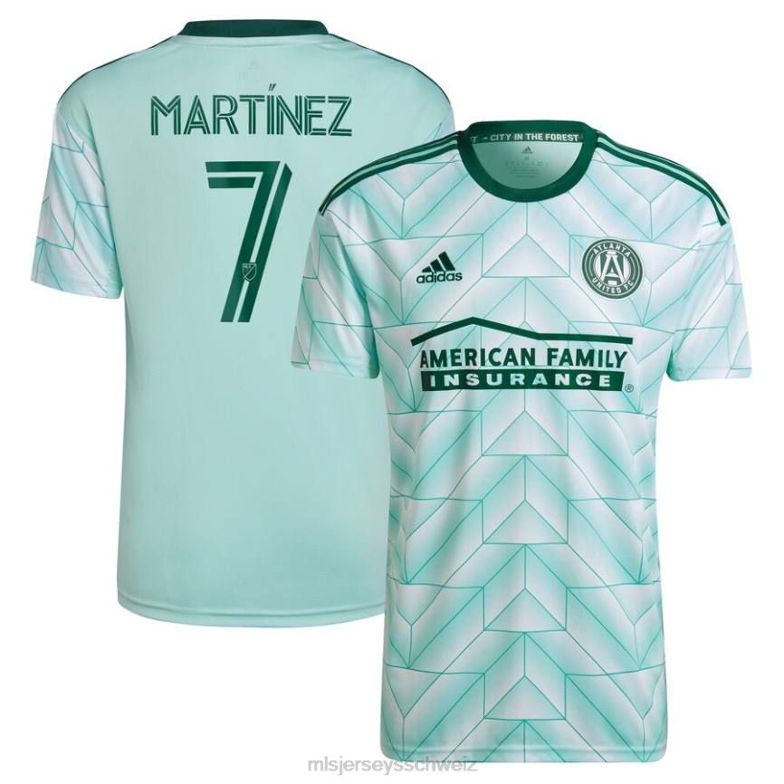 MLS Jerseys Kinder Atlanta United FC Josef Martinez adidas Mint 2022 The Forest Kit Replika-Spielertrikot HT0J976 Jersey