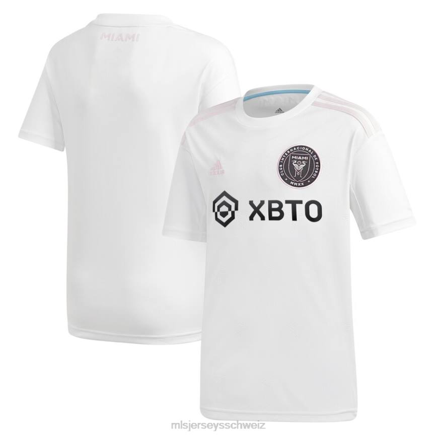 MLS Jerseys Kinder Inter Miami CF Adidas Weißes 2020 Primär-Replika-Trikot HT0J124 Jersey