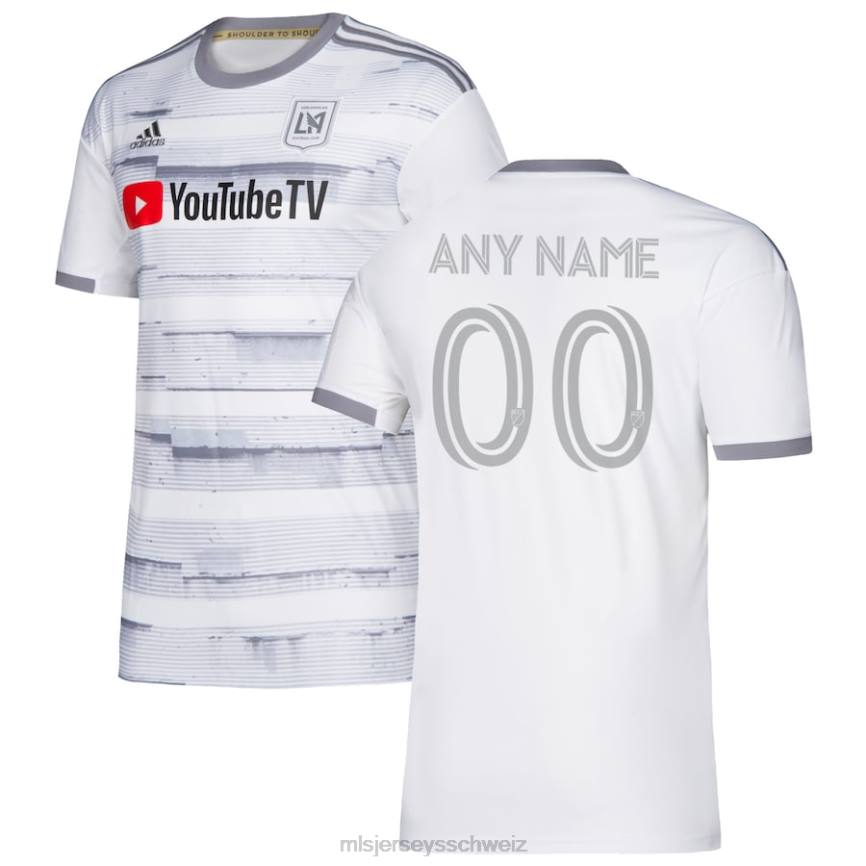 MLS Jerseys Kinder lafc adidas weißes 2020 Secondary Custom Replika-Trikot HT0J949 Jersey