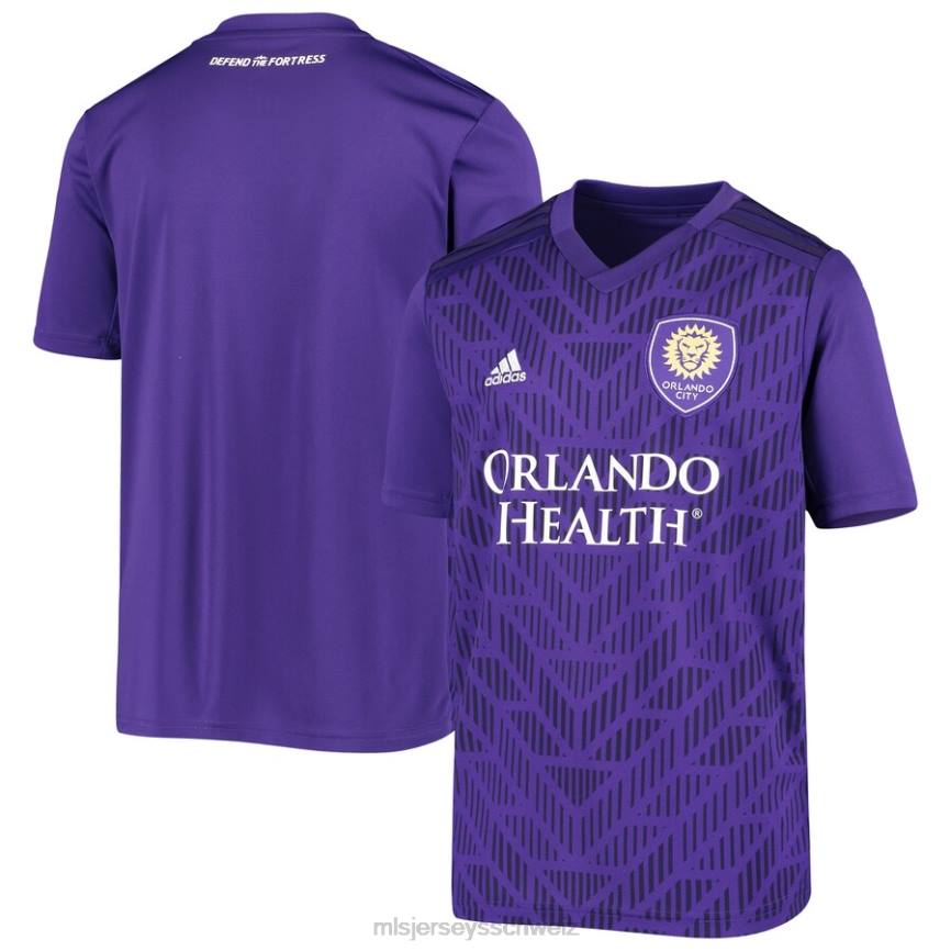 MLS Jerseys Kinder Orlando City SC adidas Lila 2020 Replika-Heimtrikot HT0J289 Jersey