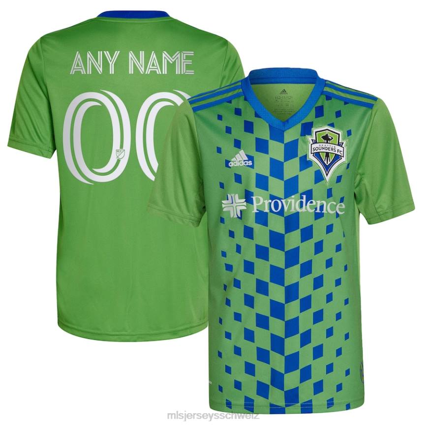 MLS Jerseys Kinder Seattle Sounders FC adidas grünes 2023 Legacy Green Replica Custom-Trikot HT0J1134 Jersey