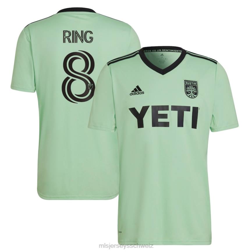 MLS Jerseys Männer Austin fc alexander ring adidas mint 2022 the sentimiento kit replik spielertrikot HT0J1140 Jersey