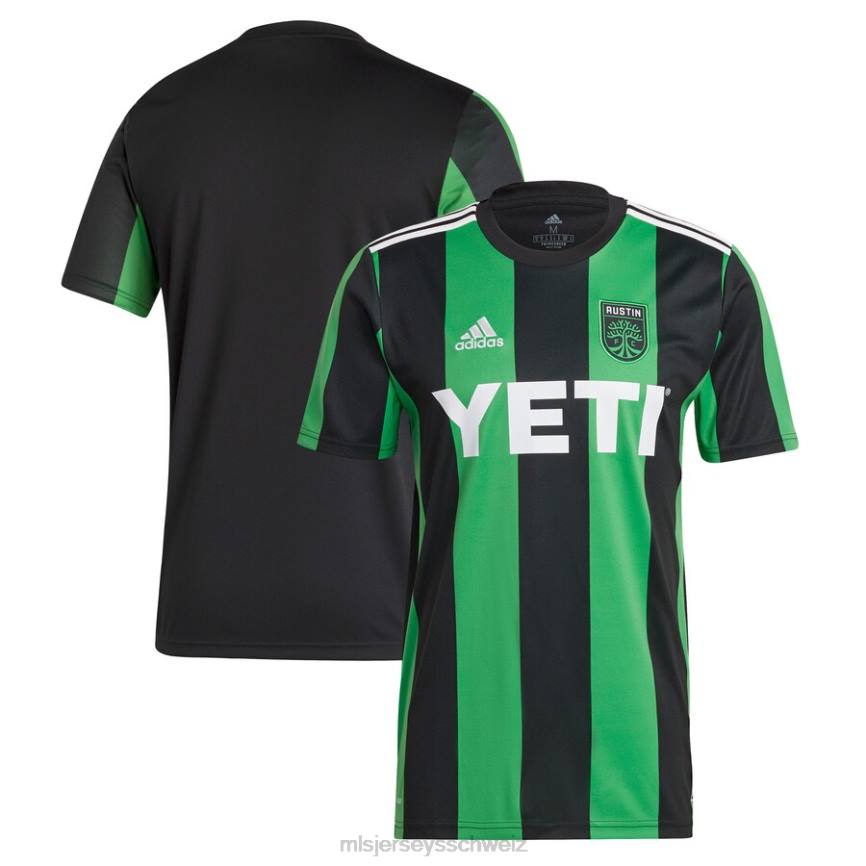 MLS Jerseys Männer Austin fc adidas schwarzes 2021 Primär-Replika-Trikot HT0J1148 Jersey
