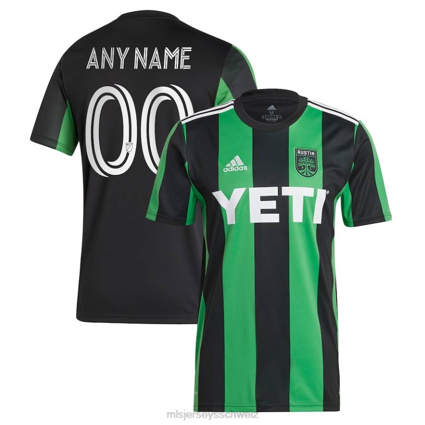 MLS Jerseys Männer Austin fc adidas schwarzes 2021 Primary Replika-Trikot HT0J1025 Jersey