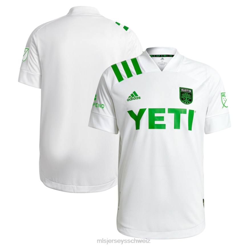 MLS Jerseys Männer Austin fc adidas weißes 2021 Secondary Legends authentisches Trikot HT0J491 Jersey