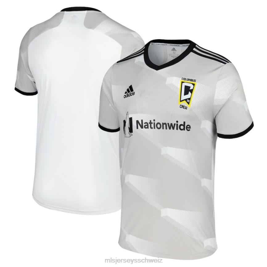 MLS Jerseys Männer Columbia Crew adidas weißes 2022 Gold Standard Replica Blanko-Trikot HT0J369 Jersey