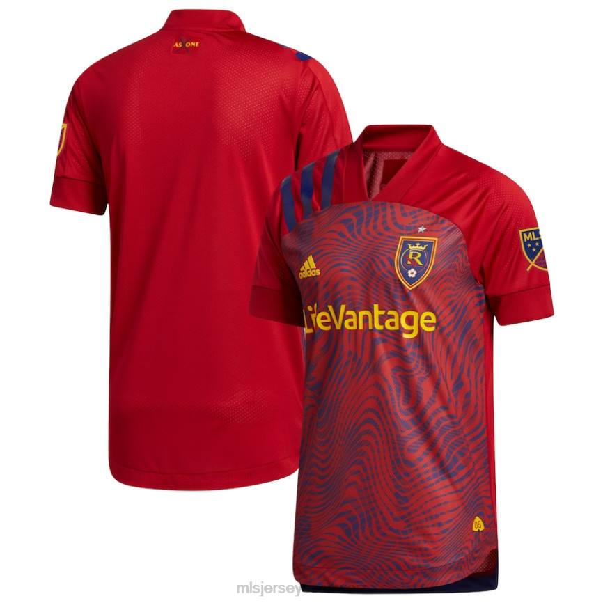 MLS Jerseys Männer Real Salt Lake adidas rotes 2020 Primär-Authentisches Trikot HT0J764 Jersey