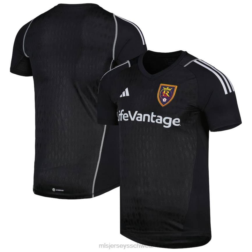 MLS Jerseys Männer Real Salt Lake adidas schwarzes Replika-Torwarttrikot 2023 HT0J851 Jersey