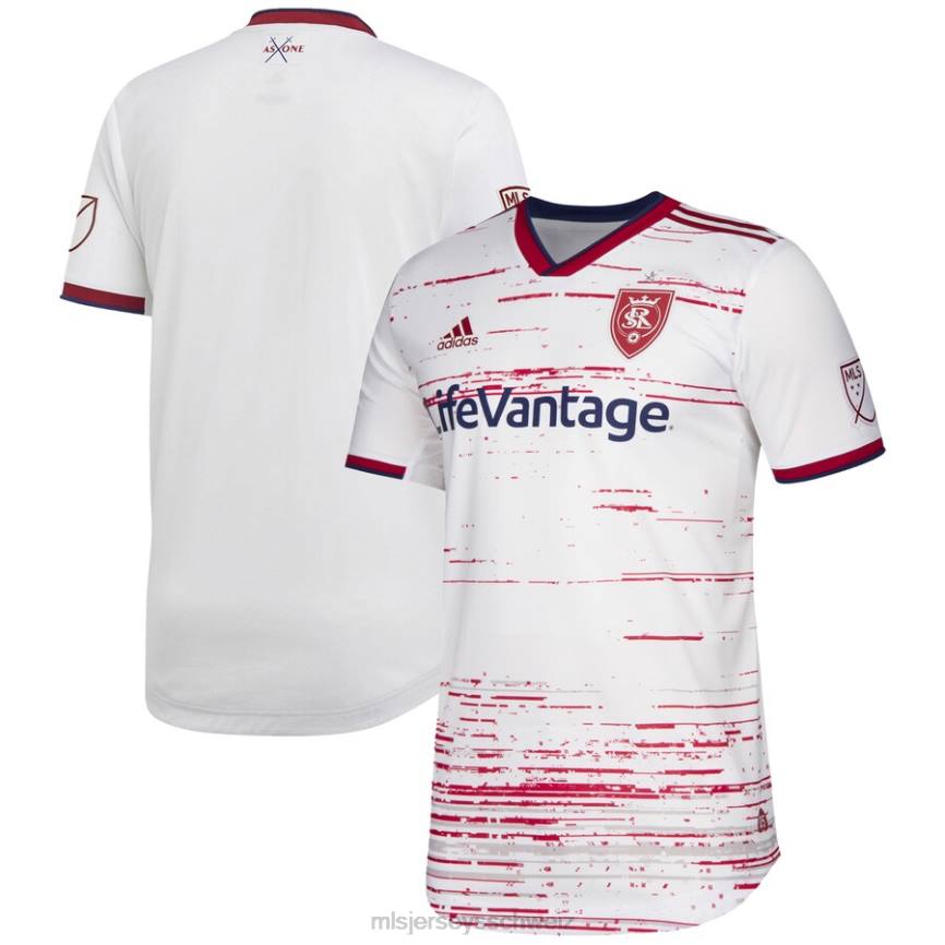 MLS Jerseys Männer Real Salt Lake adidas weißes sekundäres authentisches Trikot 2019 HT0J1064 Jersey
