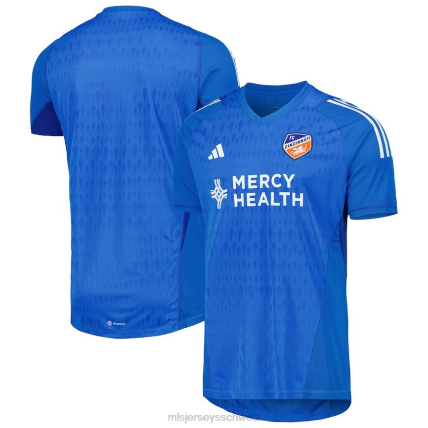 MLS Jerseys Männer FC Cincinnati adidas Blau 2023 Replika-Torwarttrikot HT0J847 Jersey