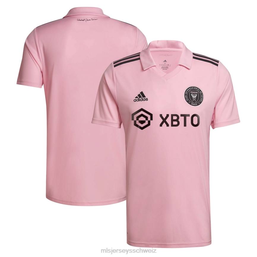 MLS Jerseys Männer Inter Miami CF Adidas Pink 2022 The Heart Beat Kit Replica Blank Jersey HT0J152 Jersey