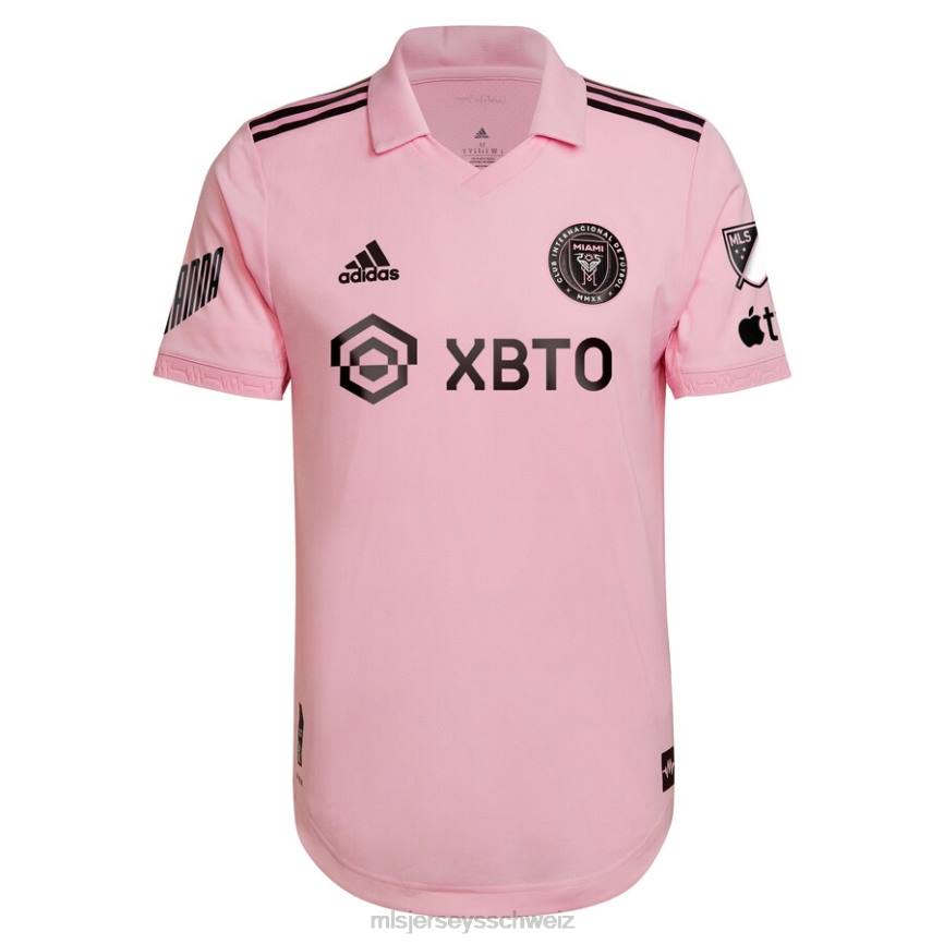 MLS Jerseys Männer Inter Miami CF adidas Pink 2022 The Heart Beat Kit authentisches Trikot HT0J387 Jersey