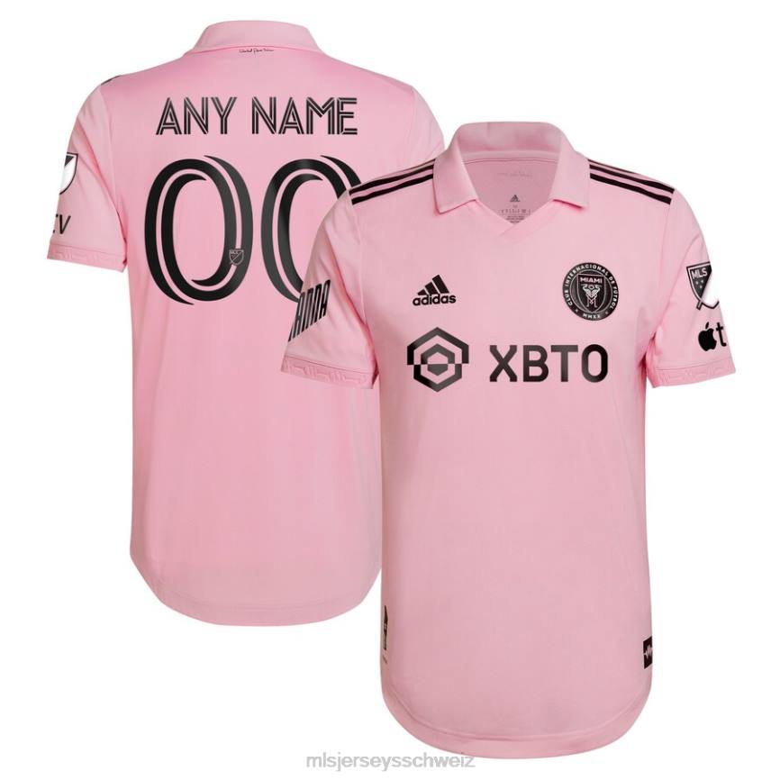 MLS Jerseys Männer Inter Miami CF adidas Pink 2022 The Heart Beat Kit, authentisches individuelles Trikot HT0J394 Jersey