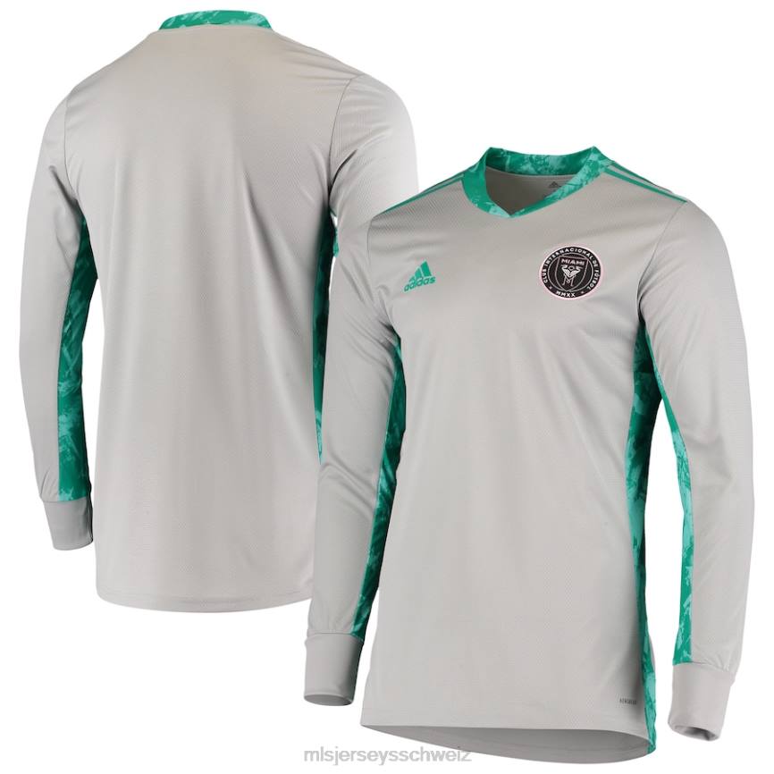 MLS Jerseys Männer Inter Miami CF adidas graues 2020 Torwart-Langarmtrikot HT0J665 Jersey