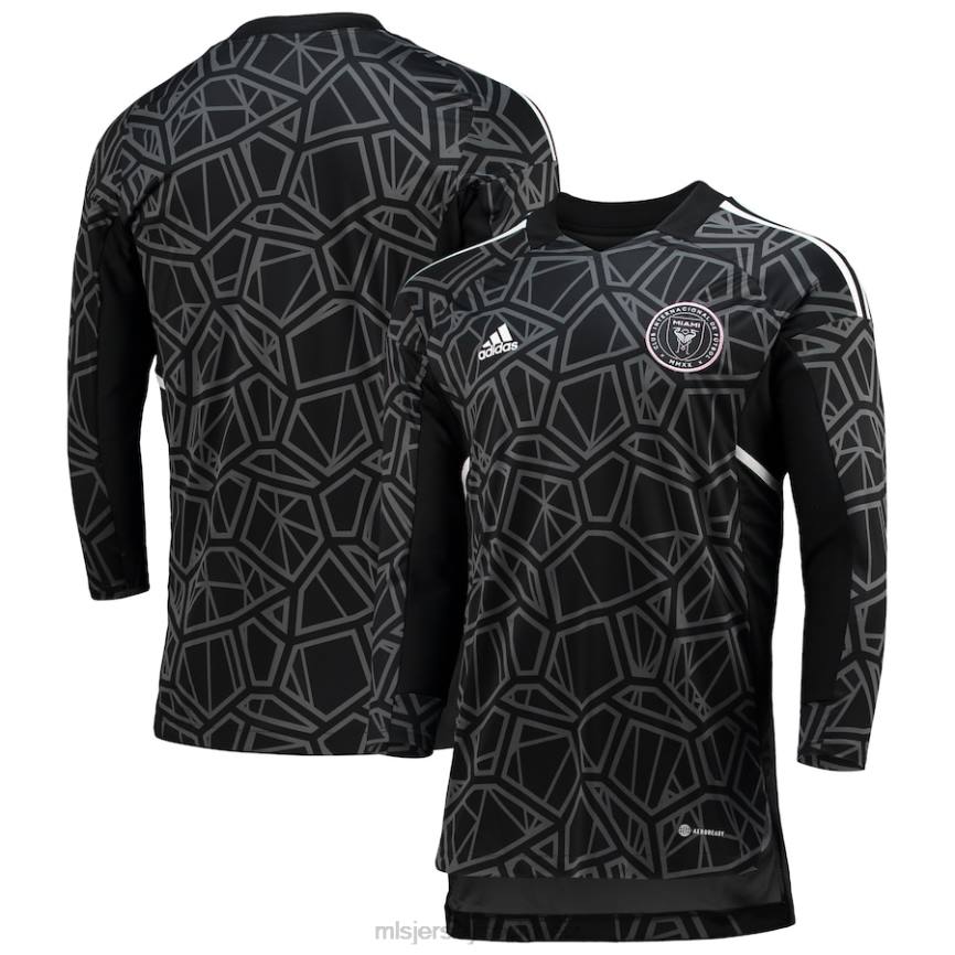 MLS Jerseys Männer Inter Miami CF adidas schwarz/weißes Torwarttrikot HT0J599 Jersey