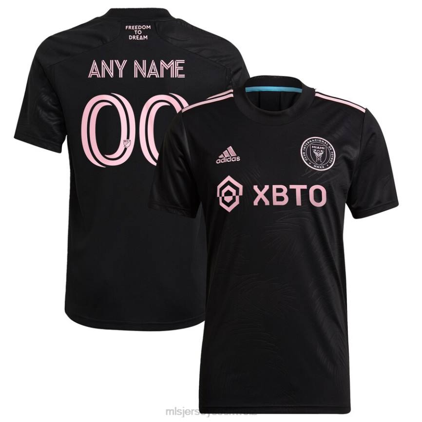 MLS Jerseys Männer Inter Miami CF adidas schwarzes 2021 La Palma Replika-Trikot HT0J440 Jersey