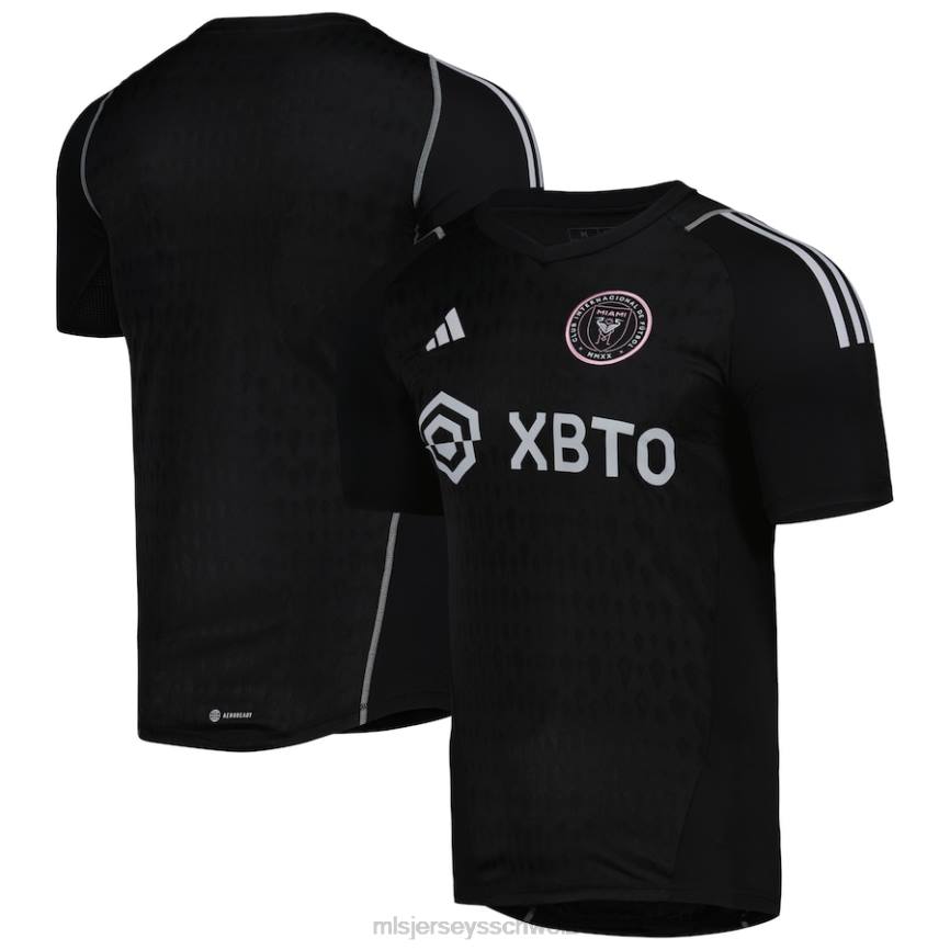 MLS Jerseys Männer Inter Miami CF adidas schwarzes Replika-Torwarttrikot 2023 HT0J549 Jersey