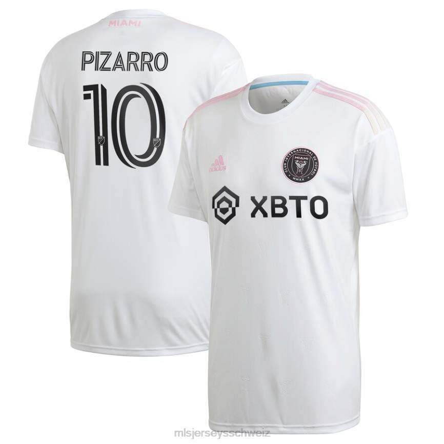 MLS Jerseys Männer Inter Miami CF Rodolfo Pizarro Adidas Weißes 2020 Primär-Replika-Trikot HT0J1494 Jersey