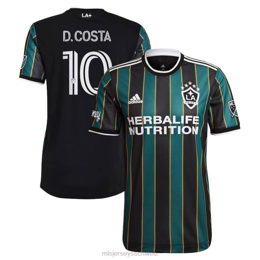 MLS Jerseys Männer La Galaxy Douglas Costa adidas schwarz 2021 das La Galaxy Community Kit authentisches Spielertrikot HT0J805 Jersey