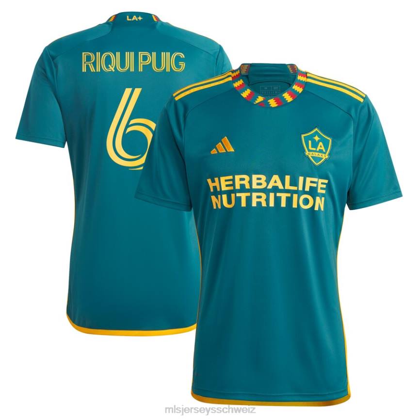 MLS Jerseys Männer La Galaxy Riqui Puig adidas grünes 2023 La Kit Replika-Spielertrikot HT0J410 Jersey