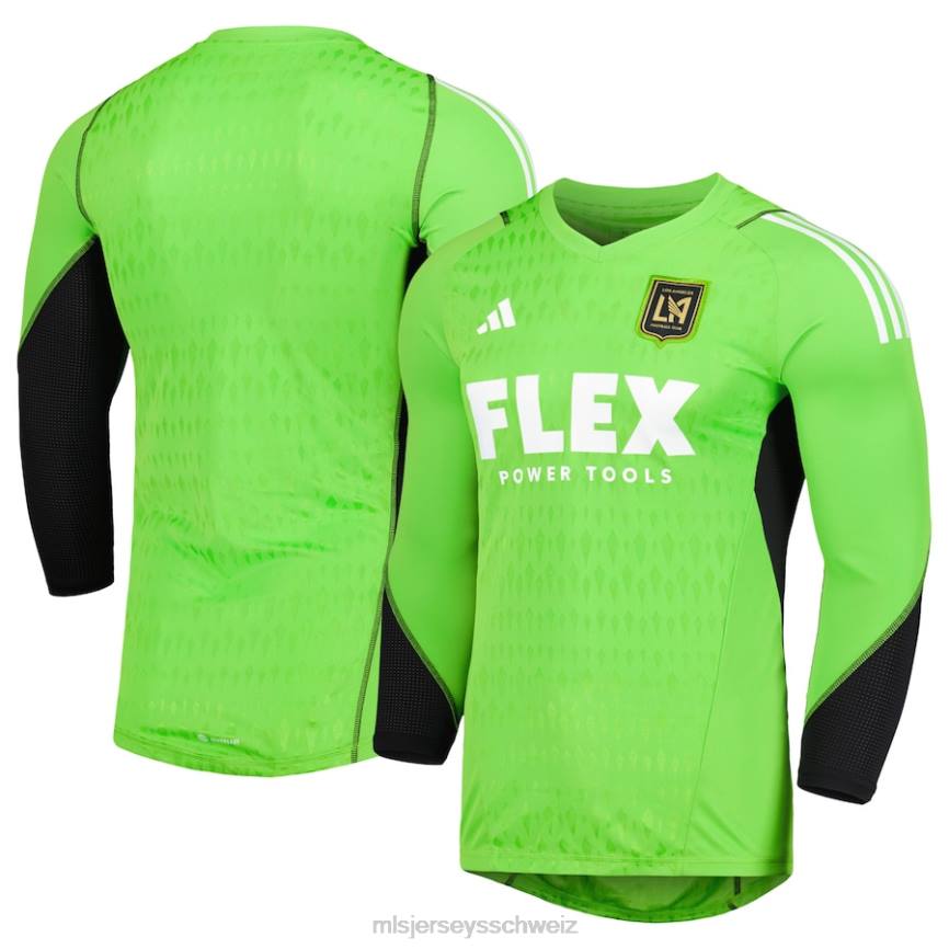 MLS Jerseys Männer lafc adidas grünes 2023 Torwart-Langarm-Replika-Trikot HT0J405 Jersey