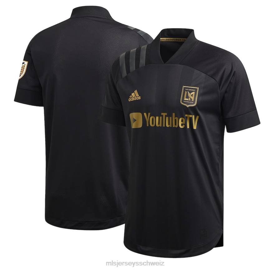 MLS Jerseys Männer lafc adidas schwarzes 2020 Primär-Authentisches Blanko-Trikot HT0J301 Jersey