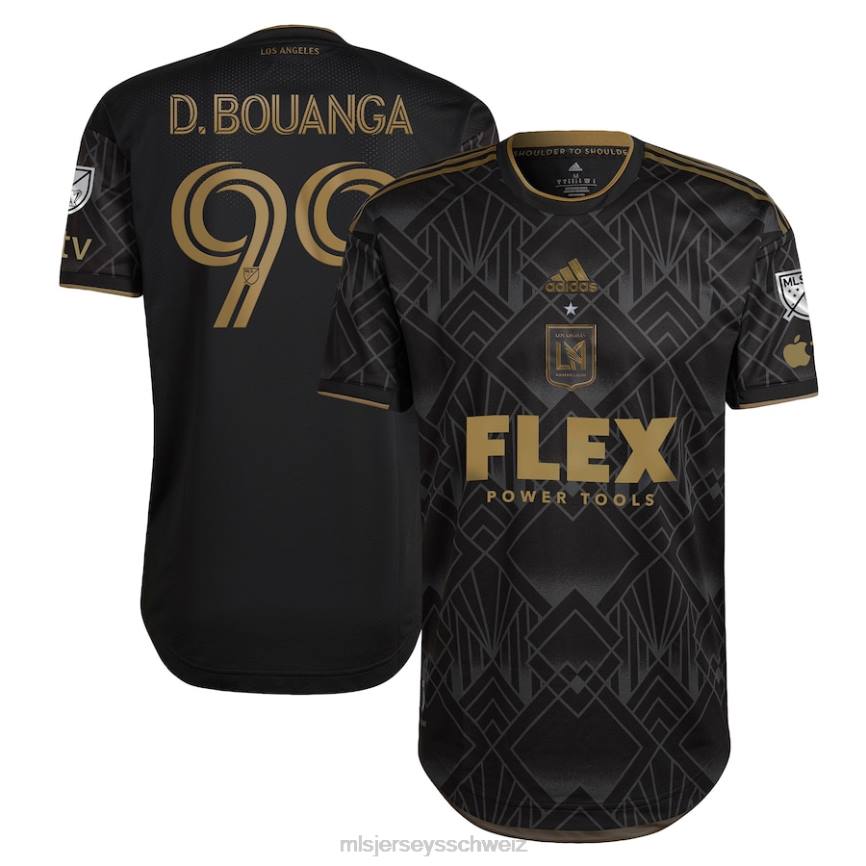 MLS Jerseys Männer lafc denis bouanga adidas schwarzes 2023 Fünf-Jahres-Jubiläums-Kit, authentisches Trikot HT0J169 Jersey