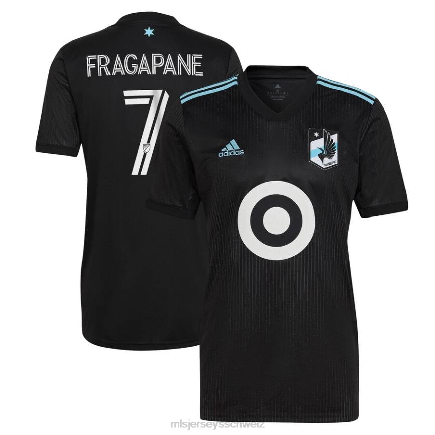 MLS Jerseys Männer Minnesota United FC Franco Fragapane adidas schwarzes 2023 Minnesota Night Kit Replika-Trikot HT0J1153 Jersey