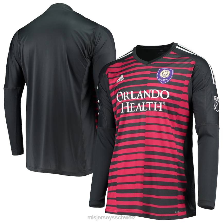 MLS Jerseys Männer Orlando City SC adidas graues Überwurf-Langarm-Replika-Trikot HT0J1130 Jersey