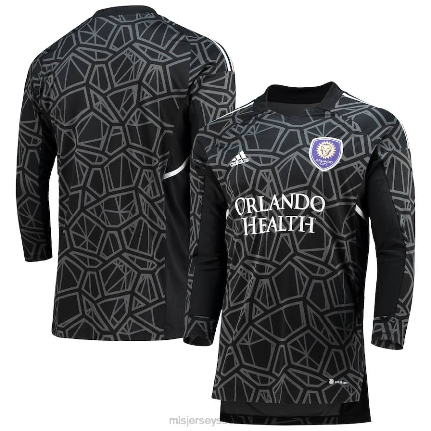 MLS Jerseys Männer Orlando City SC adidas schwarz/weißes Torwarttrikot HT0J914 Jersey