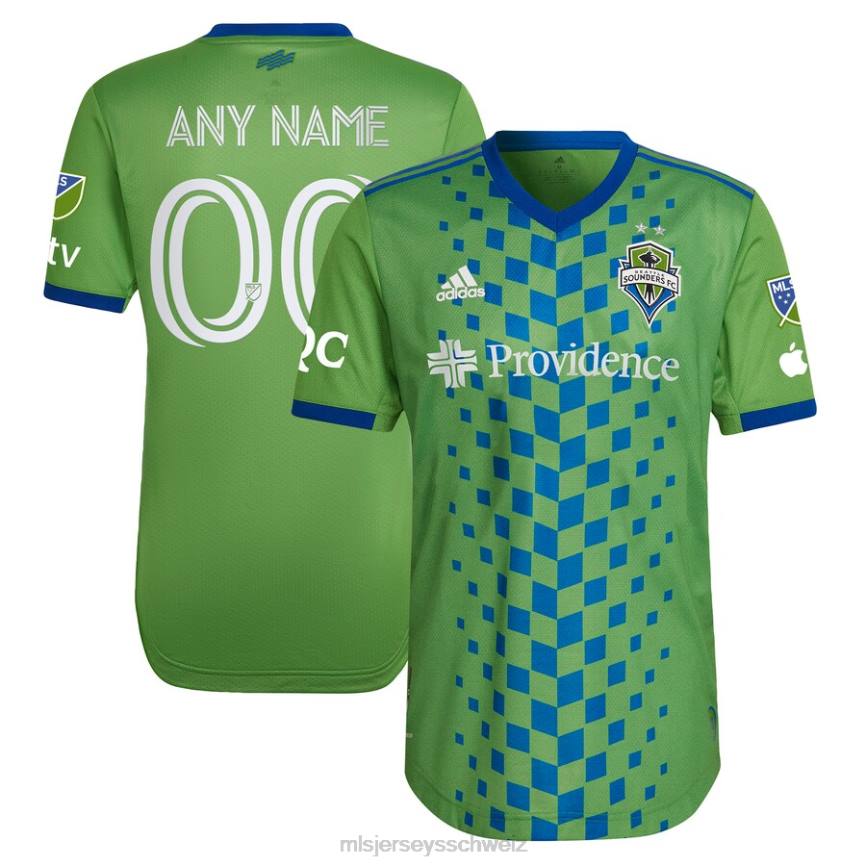 MLS Jerseys Männer Seattle Sounders FC adidas grünes 2023 Legacy Green authentisches individuelles Trikot HT0J465 Jersey