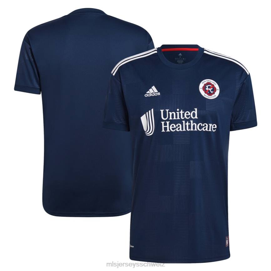 MLS Jerseys Männer New England Revolution adidas Navy 2022 The Liberty Kit Replica Blank Jersey HT0J568 Jersey